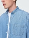 GAP Herren Oversize-Jeanshemd Big Shirt Americana GAP