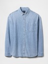 GAP Herren Oversize-Jeanshemd Big Shirt Americana GAP