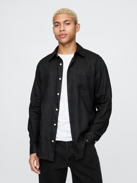 GAP Herren Leinenhemd Classic Shirt GAP