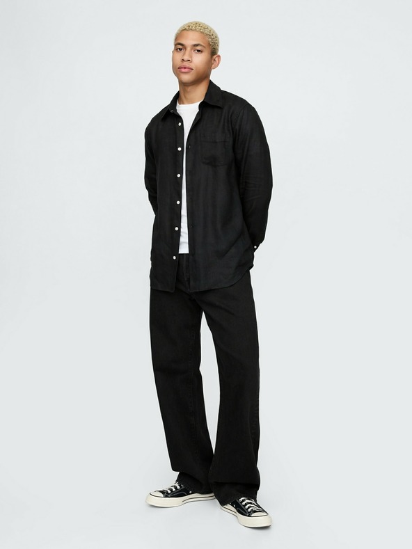 GAP Herren Leinenhemd Classic Shirt GAP