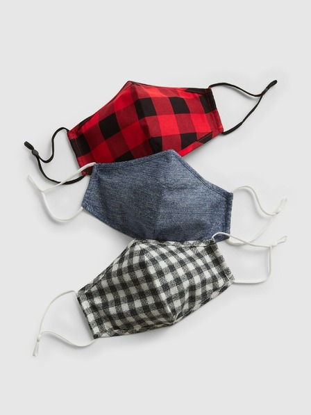 GAP Farbige Konturenmaske mit Filtertasche, 3 Stück GAP