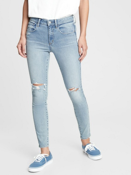 GAP Jeans distressed universal Jeggings mid rise GAP
