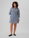 GAP Gestreiftes Hemd-Minikleid GAP
