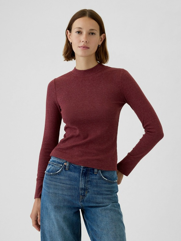 GAP Geripptes Strick-T-Shirt GAP
