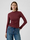GAP Geripptes Strick-T-Shirt GAP