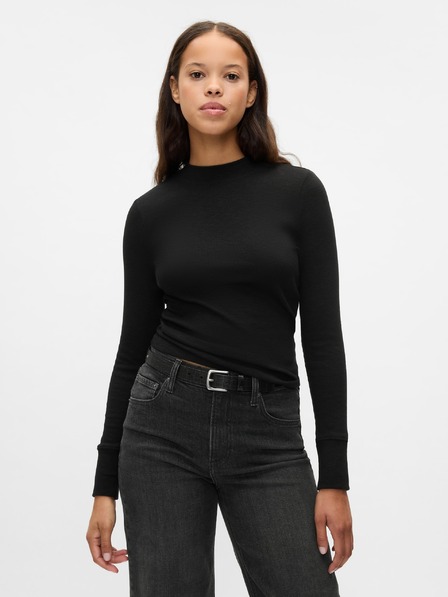 GAP Geripptes Strick-T-Shirt GAP