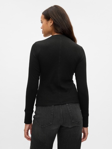 GAP Geripptes Strick-T-Shirt GAP