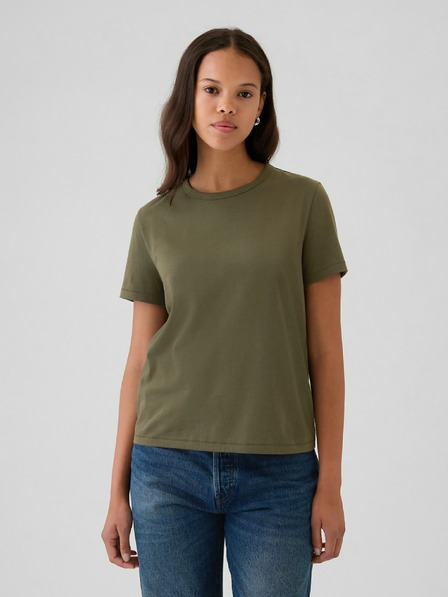 GAP Damen Baumwoll-T-Shirt Vintage GAP