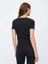 GAP Damen Crop-T-Shirt mit Logo GAP