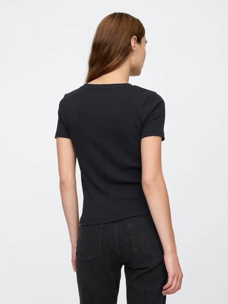 GAP Damen Crop-T-Shirt mit Logo GAP