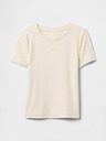 GAP Damen Crop-T-Shirt mit Logo GAP