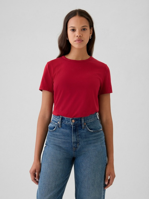 GAP Damen Baumwoll-T-Shirt Vintage GAP