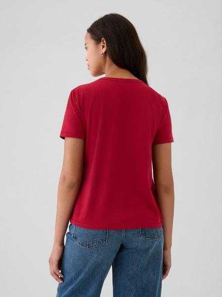 GAP Damen Baumwoll-T-Shirt Vintage GAP