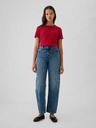 GAP Damen Baumwoll-T-Shirt Vintage GAP