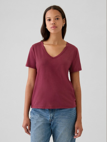 GAP Damen Baumwoll-T-Shirt Vintage GAP