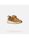 Geox Braune Jungen-Sneaker Geox Rooner