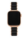 Anne Klein Silikonarmband mit Stahlakzent für Apple Watch von Anne Klein 38/40/41