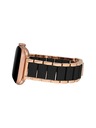 Anne Klein Silikonarmband mit Stahlakzent für Apple Watch von Anne Klein 38/40/41