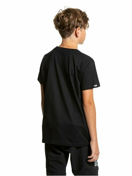 Meatfly Meatfly Kinder-T-Shirt Bart Schwarz | Schwarz | Größe 146 | 100% Baumwolle