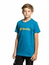Meatfly Meatfly Kinder-T-Shirt Bart Funky Blue | Blau | Größe 146 | 100% Baumwolle