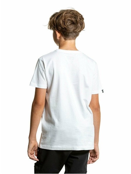 Meatfly Meatfly Kinder-T-Shirt Bart Weiß | Weiß | Größe 146 | 100% Baumwolle