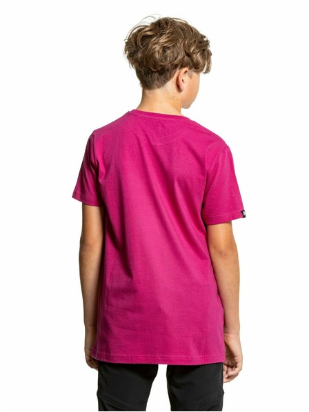 Meatfly Meatfly Kinder-T-Shirt Bart Magenta | Rosa | Größe 158 | 100% Baumwolle
