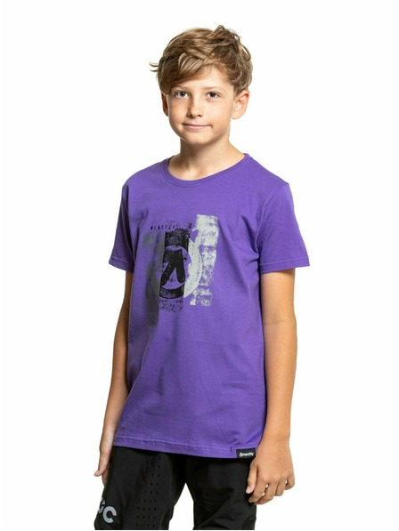 Meatfly Meatfly Kinder T-Shirt Artee Violet | Lila | Größe 134 | 100% Baumwolle