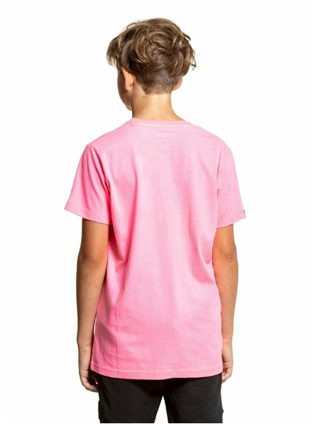 Meatfly Meatfly Kinder T-Shirt Bart Neon Pink | Rosa | Größe 146 | 100% Baumwolle