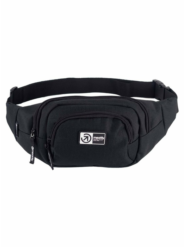 Meatfly Meatfly Gürteltasche Wally Black Ripstop | Schwarz | Größe