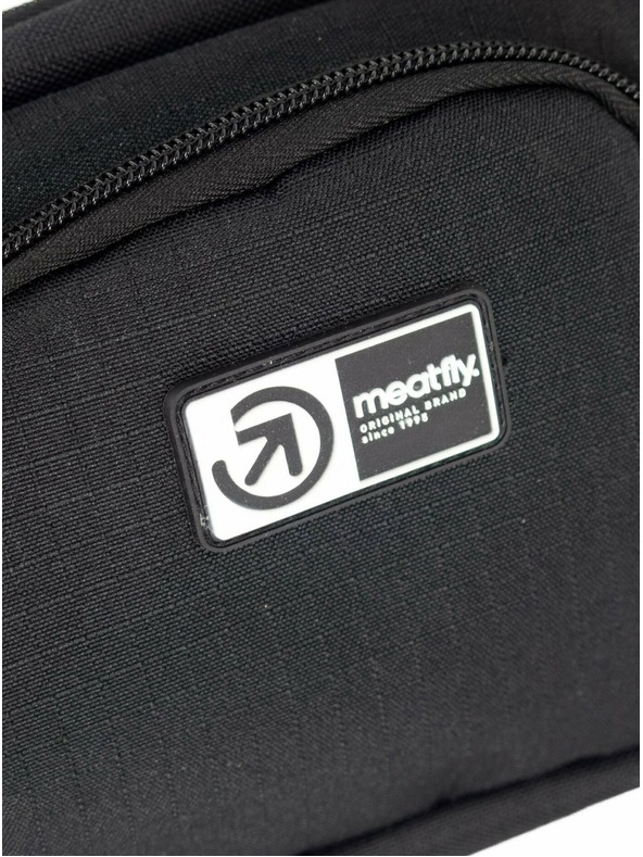 Meatfly Meatfly Gürteltasche Wally Black Ripstop | Schwarz | Größe
