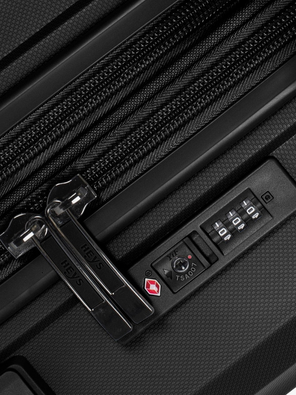 Heys Schwarzer Reisekoffer Heys Airlite S Schwarz