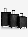 Heys Drei Reisekoffer-Set in schwarz Heys Airlite S,M,L Schwarz