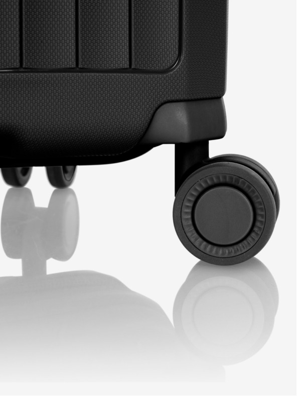 Heys Drei Reisekoffer-Set in schwarz Heys Airlite S,M,L Schwarz