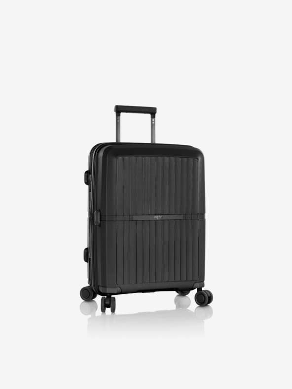 Heys Drei Reisekoffer-Set in schwarz Heys Airlite S,M,L Schwarz
