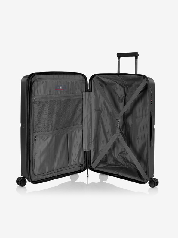 Heys Drei Reisekoffer-Set in schwarz Heys Airlite S,M,L Schwarz