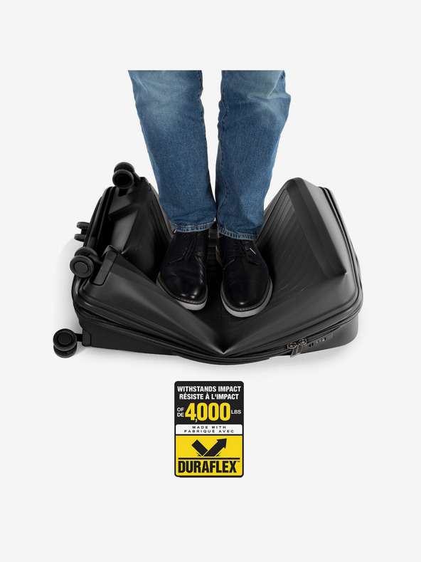 Heys Drei Reisekoffer-Set in schwarz Heys Airlite S,M,L Schwarz