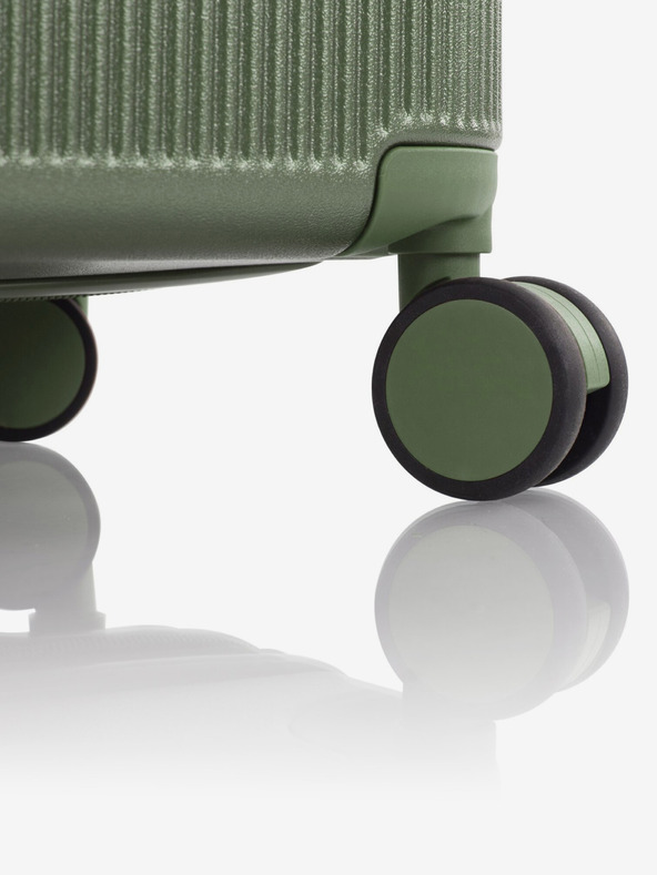 Heys Drei Reisekoffer-Set in grün Heys Earth Tones S,M,L Moss