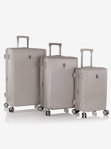 Heys Drei Reisekoffer-Set in beige Heys Earth Tones S,M,L Atmosphere