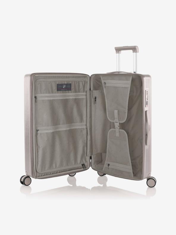 Heys Drei Reisekoffer-Set in beige Heys Earth Tones S,M,L Atmosphere