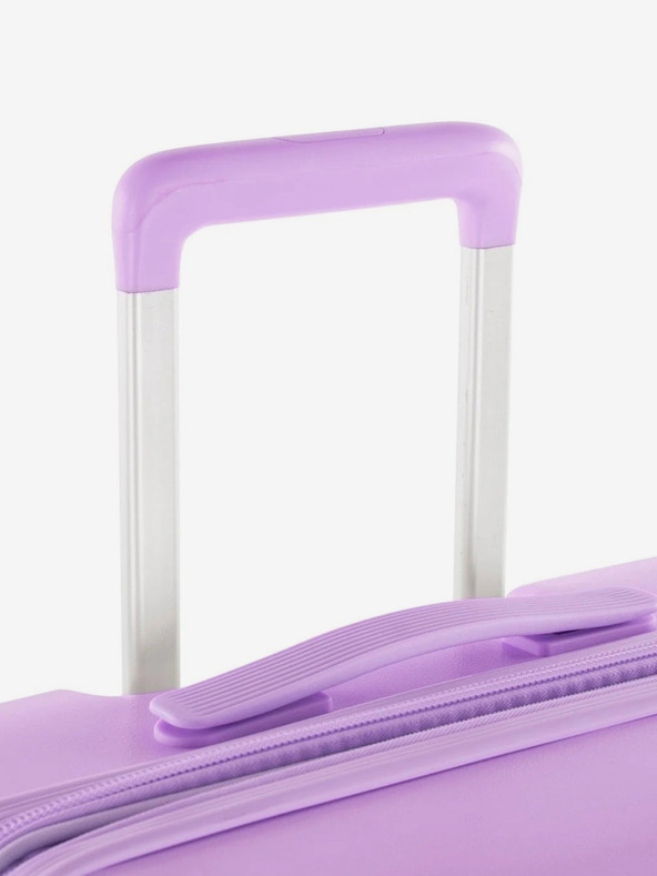 Heys Drei Reisekoffer-Set in lila Heys Pastel S,M,L