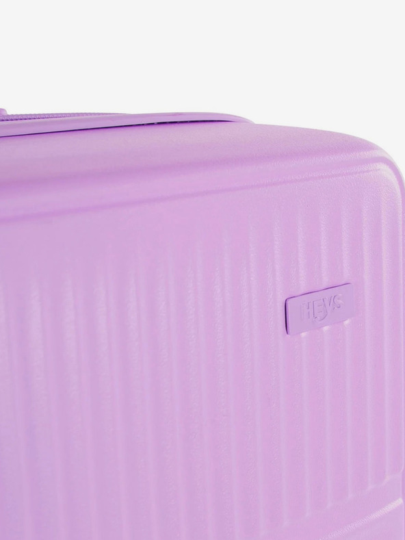 Heys Drei Reisekoffer-Set in lila Heys Pastel S,M,L