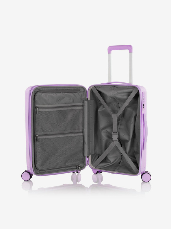 Heys Drei Reisekoffer-Set in lila Heys Pastel S,M,L