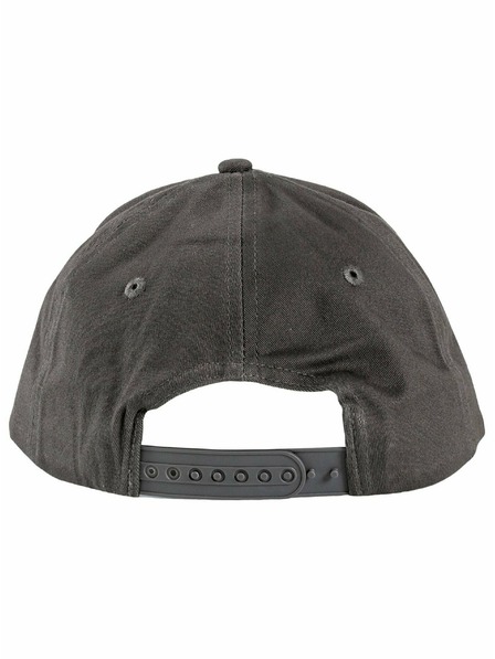 Meatfly Meatfly Flexfit Cap Wayne Grau / Schwarz Basic Logo | Schwarz | Größe