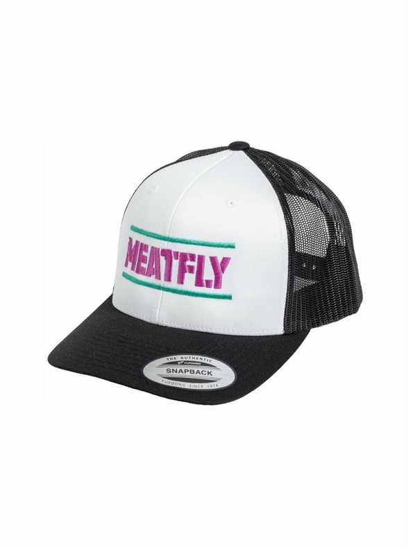 Meatfly Meatfly Trucker Cap Docker Weiß / Magenta | Weiß | Größe