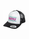 Meatfly Meatfly Trucker Cap Docker Weiß / Magenta | Weiß | Größe