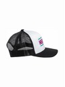 Meatfly Meatfly Trucker Cap Docker Weiß / Magenta | Weiß | Größe