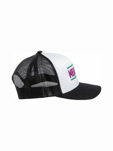 Meatfly Meatfly Trucker Cap Docker Weiß / Magenta | Weiß | Größe