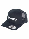 Meatfly Meatfly Trucker Cap Logo B - Schwarz | Schwarz | Größe