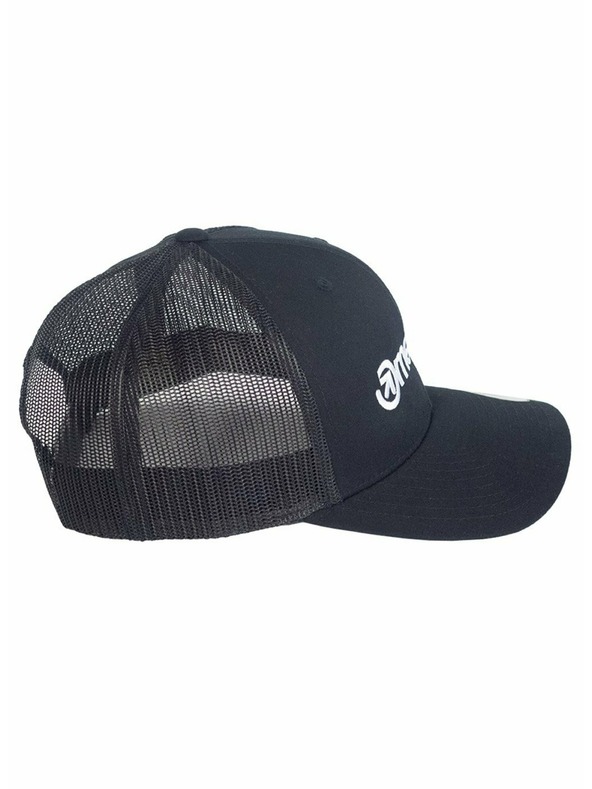 Meatfly Meatfly Trucker Cap Logo B - Schwarz | Schwarz | Größe