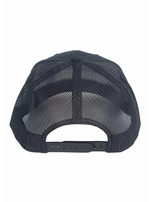 Meatfly Meatfly Trucker Cap Logo B - Schwarz | Schwarz | Größe